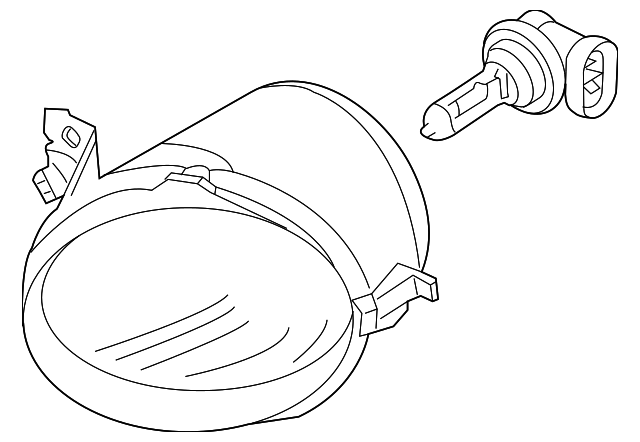 Fog Lamp Assembly 7L5-941-700-D