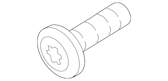 Fog Lamp Assembly Screw N-909-542-01