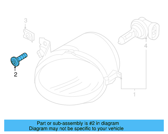Bumper Cover Bolt N-104-128-04 - View 20