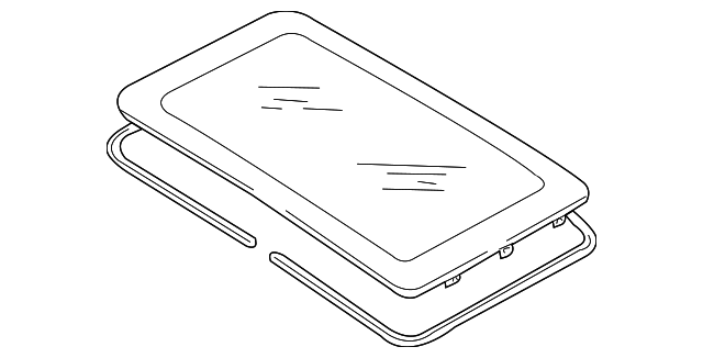 Sunroof Glass 4B0-877-071-H - View 14