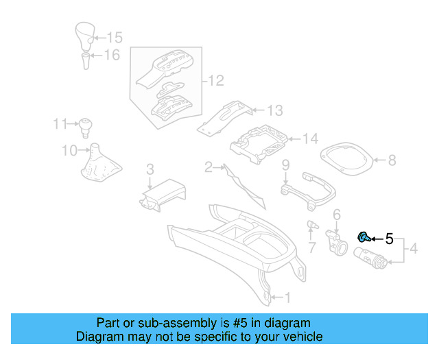 Lighter Assembly 191-919-305-B - View 7