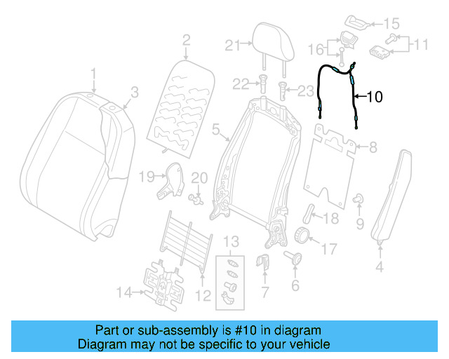 Release Cable 5N0-881-271 - View 11