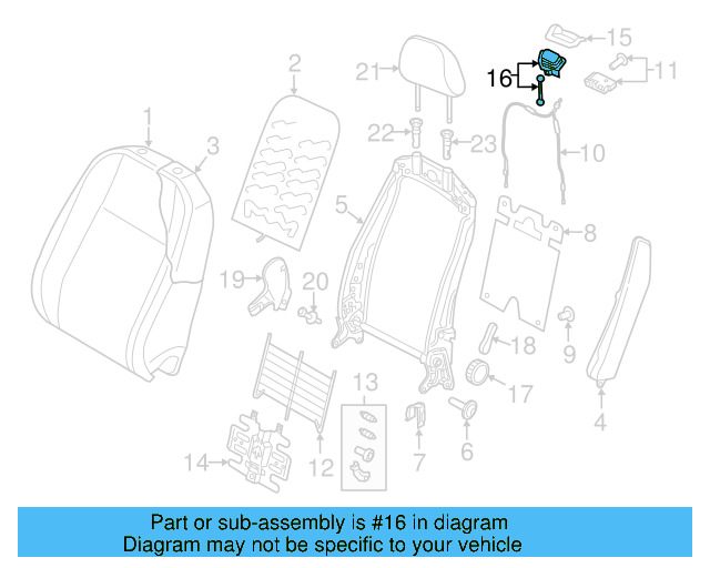 Handle 5GM-881-602-82V - View 3