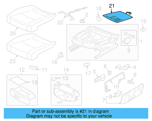 Seat Cushion Heater 5GM-963-555-D - View 9