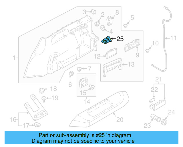 Center Cover 5NN-867-748-82V - View 3