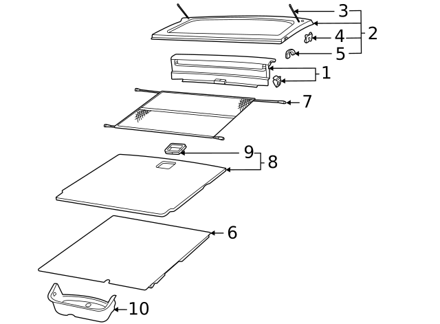 Luggage Cover Bumper 10A-867-097