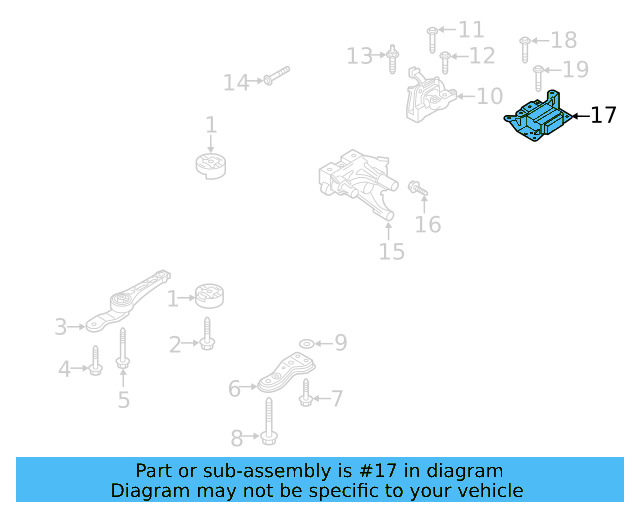 Mount Bracket 3Q0-199-555-J
