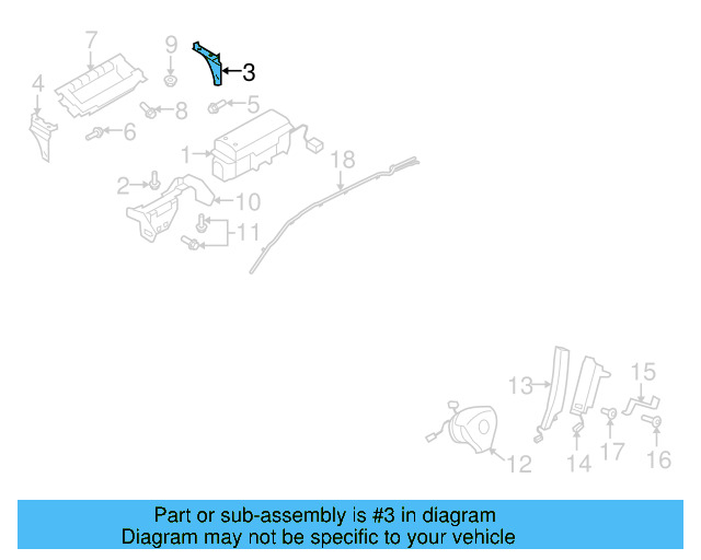 Mount Bracket 5N0-880-572-A - View 6