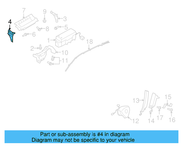 Mount Bracket 5N0-880-571-A - View 6
