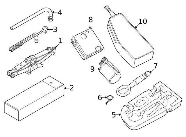 Lug Wrench 4D0-012-219-A