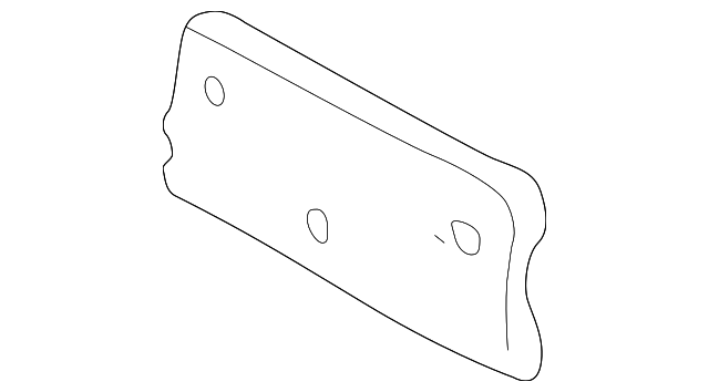 License Bracket 1K0-807-285-A-9B9 - View 13