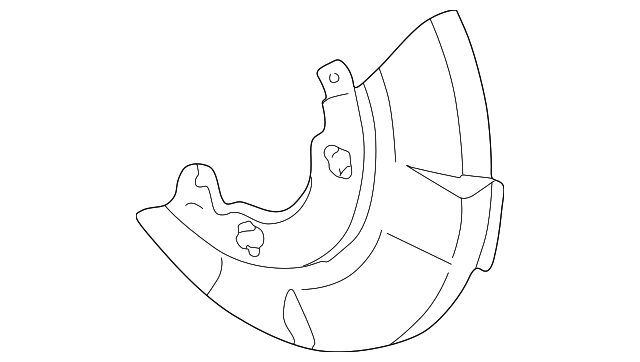 Splash Shield 1J0-615-311-A - View 8