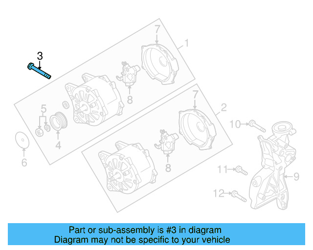 Mount Bracket Mount Bolt N-106-100-01 - View 26