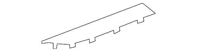 Scuff Plate 7B0-853-370-B-DK5 - View 2