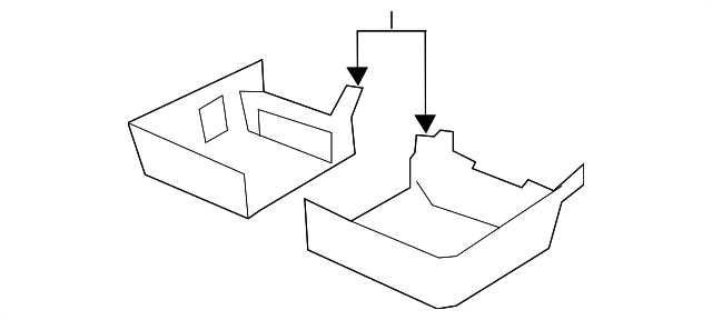 Storage Compartment 7B0-863-221-A-VXL - View 2