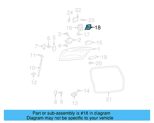 Lock Cover 3C9-827-645-A-9B9 - View 12
