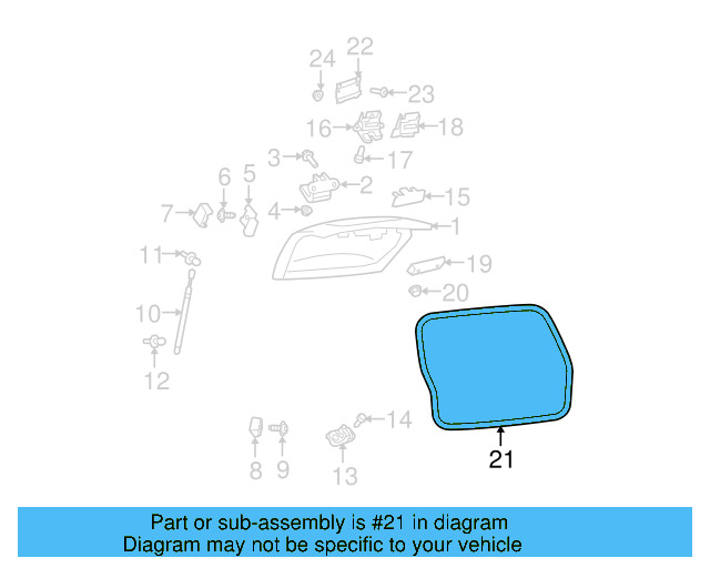 Hatch Seal 1K9-827-705-5AP - View 6