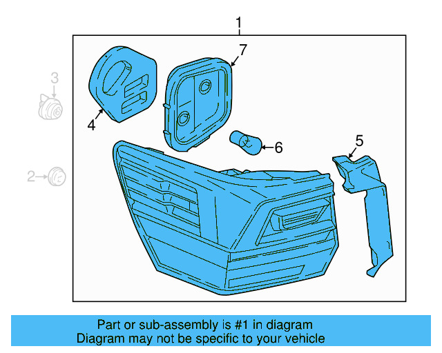 Tail Lamp 3CN-945-207-B - View 4
