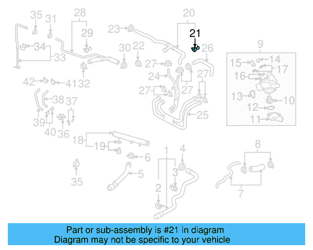 Lower Hose Clamp N-906-871-01 - View 129