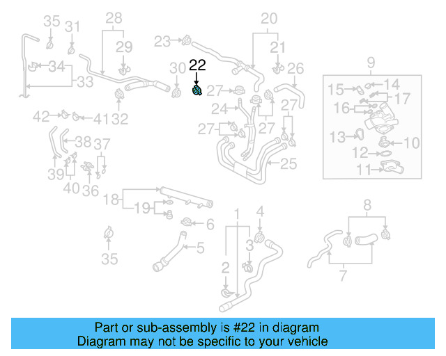 Lower Hose Clamp N-906-871-01 - View 132