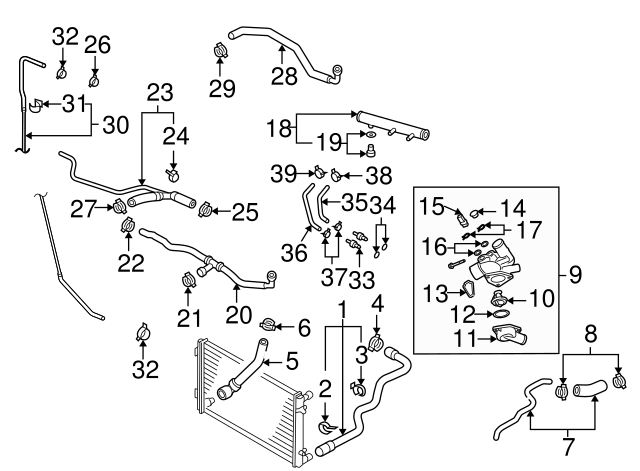 Water Hose Assembly Bracket N-104-226-01