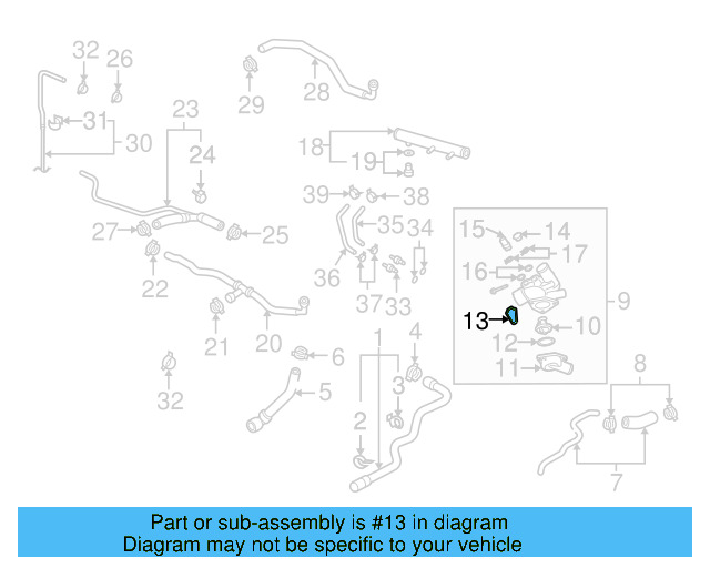 Gasket 022-121-119-A - View 4
