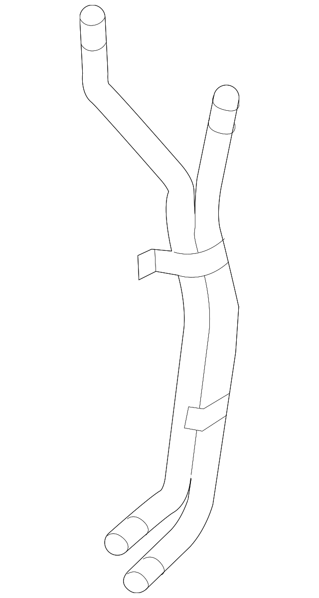 Water Hose Assembly Bracket N-104-307-01 - View 2