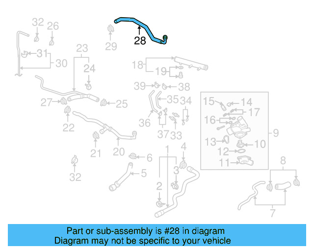 Hose 7L6-122-096-F - View 4