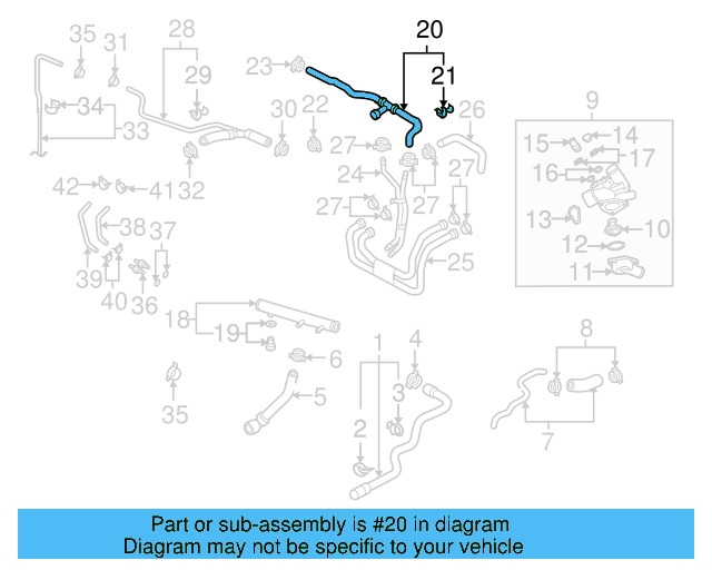 Tube Assembly 7L6-121-156-C - View 3