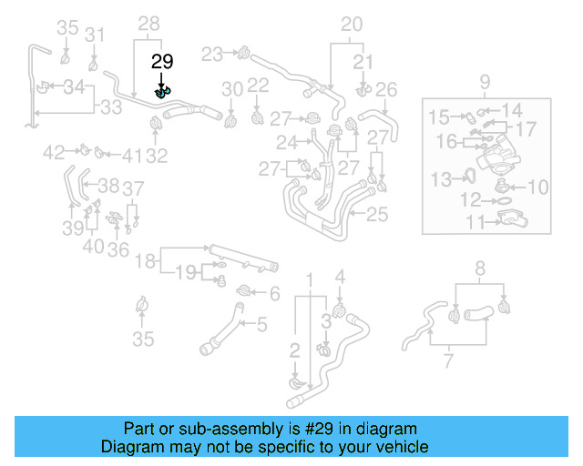 Water Hose Assembly Bracket N-104-307-01 - View 4