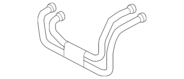 Heater Hose 7L0-122-073-B - View 2