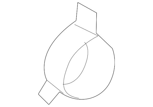 Reservoir Hose Bracket 1J0-133-396 - View 2