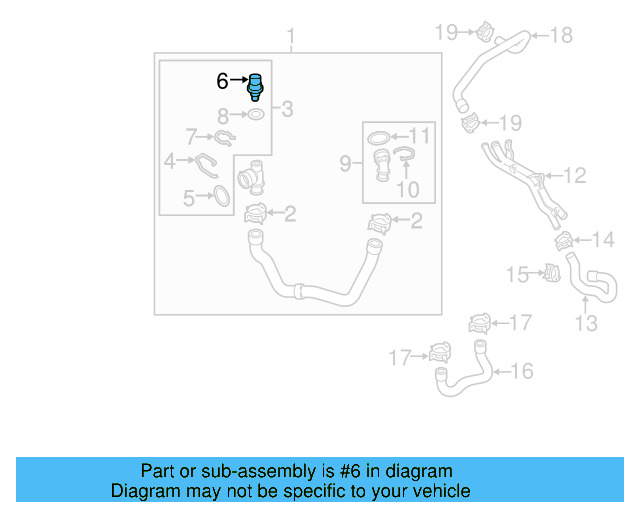 Temp Sensor 06A-919-501-A - View 84