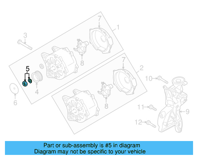 Pulley Hardware Kit 028-903-320-C - View 84