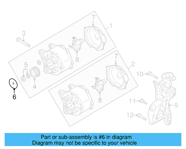 Pulley Cap 037-145-291-A - View 11