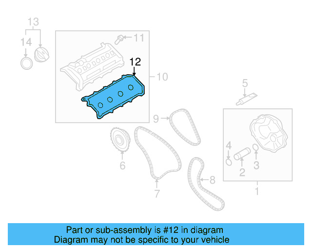Valve Cover Gasket 079-103-483-R