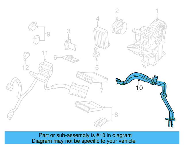 Blower Motor 7B0-819-015-A - View 5