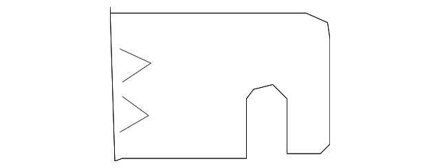 Vapor Canister Lower Bracket 7B0-201-829 - View 4
