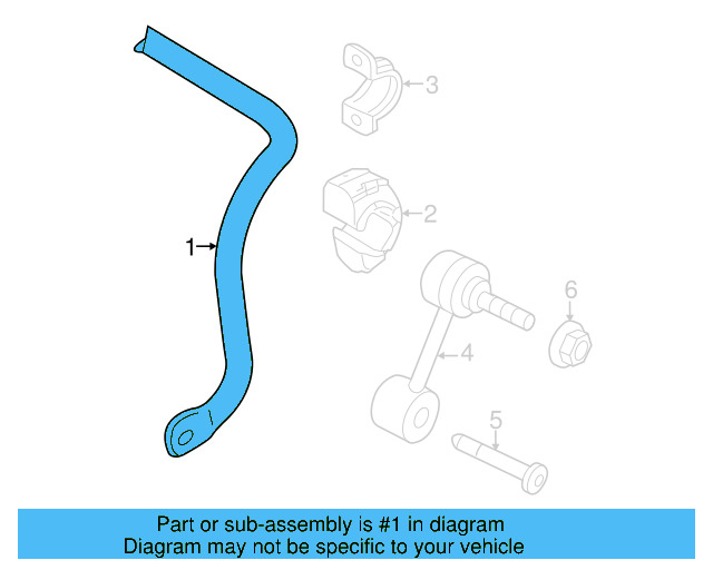 Stabilizer Bar 1K0-511-409-CA - View 28