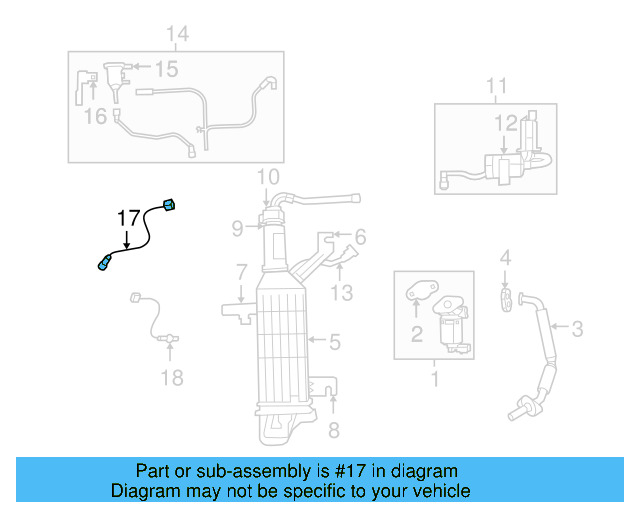Oxygen Sensor 7B0-906-262-A - View 5