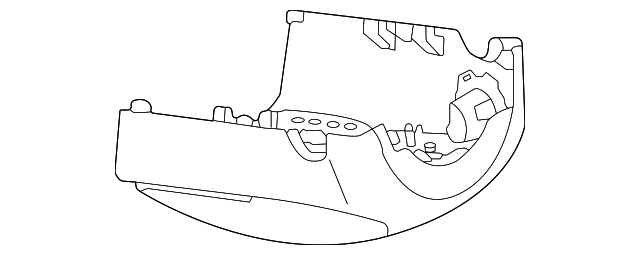 Lower Column Cover 11A-858-559-B-4PK