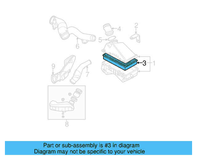 Air Filter 1J0-129-620 - View 19