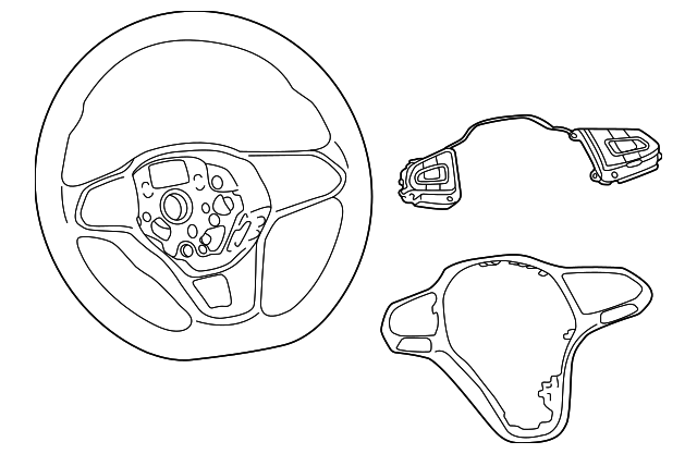 Steering Wheel 10A-419-089-AJ-XJB