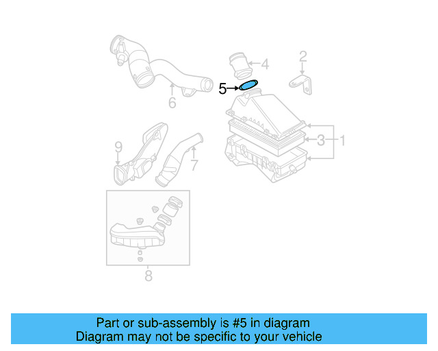 Air Mass Sensor Gasket WHT-006-727 - View 31