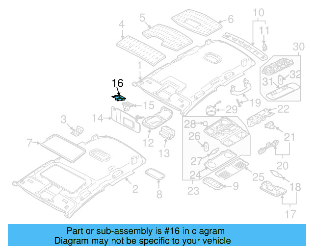 O'head Lamp Bulb N-017-753-5 - View 116