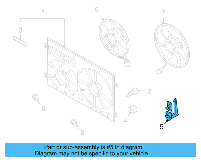Bracket 1J0-971-830-H