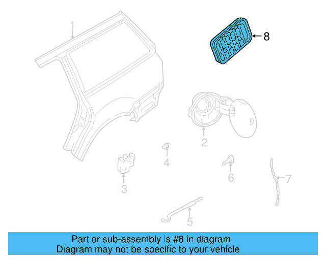 Vent 4A0-819-181-A - View 7