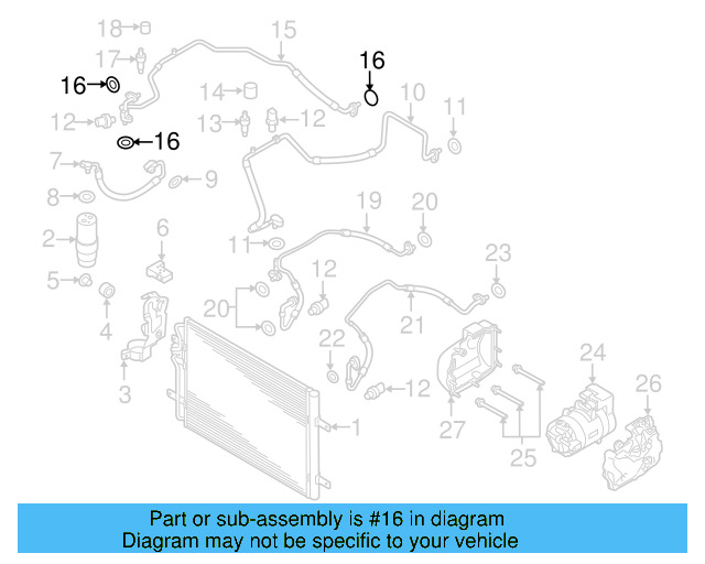 Rear AC Line O 4E0-260-749-B - View 69