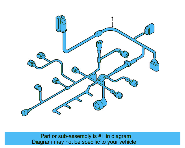 Engine Harness 07K-972-619-AF - View 6