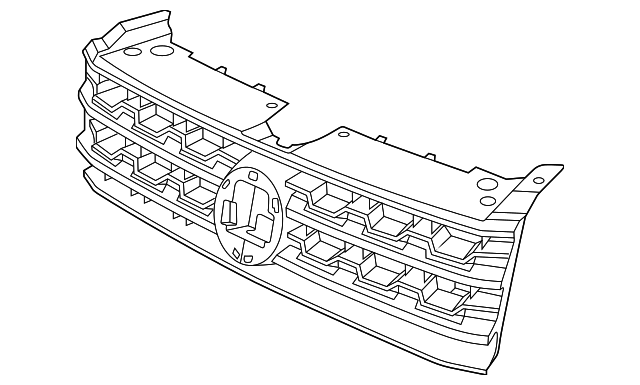 Grille Assembly 3CN-853-651-A-RYP - View 5